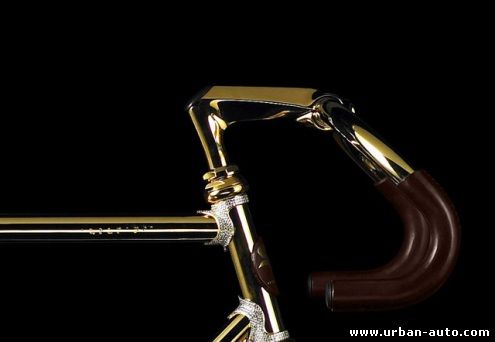 Золотой велосипед от Aurumania